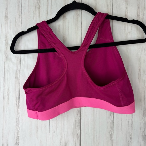 Nike Pink Racerback Sports Bra Large - Picture 5 of 5